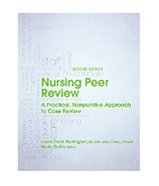 Image of the book cover for 'NURSING PEER REVIEW'