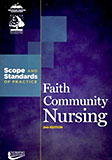 Image of the book cover for 'Faith Community Nursing: Scope and Standards of Practice'