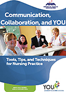 Image of the book cover for 'Communication, Collaboration, and You: Tools, Tips, and Techniques for Nursing Practice'