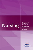 Image of the book cover for 'Nursing: Scope and Standards of Practice'