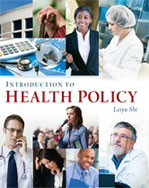 Image of the book cover for 'Introduction to Health Policy'
