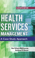 Image of the book cover for 'Health Services Management'