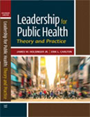 Image of the book cover for 'Leadership for Public Health'