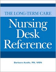 Image of the book cover for 'THE LONG-TERM CARE NURSING DESK REFERENCE'