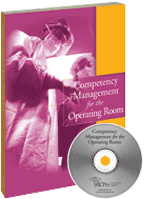 Image of the book cover for 'Competency Management for the Operating Room'