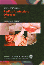 Image of the book cover for 'Challenging Cases in Pediatric Infectious Diseases'