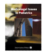 Image of the book cover for 'Medicolegal Issues in Pediatrics'
