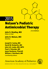 Image of the book cover for 'NELSON'S PEDIATRIC ANTIMICROBIAL THERAPY 2015'