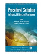 Image of the book cover for 'Procedural Sedation for Infants, Children, and Adolescents'