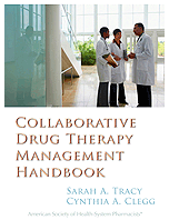 Image of the book cover for 'Collaborative Drug Therapy Management Handbook'