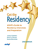 Image of the book cover for 'Get the Residency'