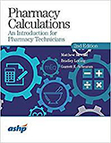Image of the book cover for 'Pharmacy Calculations'