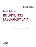 Image of the book cover for 'Basic Skills in Interpreting Laboratory Data'