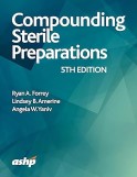 Image of the book cover for 'Compounding Sterile Preparations'