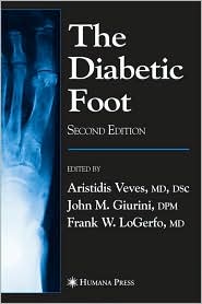 Image of the book cover for 'The Diabetic Foot'