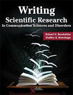 Image of the book cover for 'WRITING SCIENTIFIC RESEARCH IN COMMUNICATION SCIENCES AND DISORDERS'