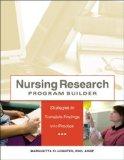 Image of the book cover for 'Nursing Research Program Builder'