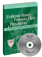 Image of the book cover for 'EVIDENCE-BASED PRESSURE ULCER PREVENTION'