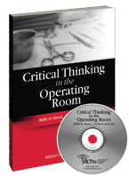 Image of the book cover for 'Critical Thinking in the Operating Room'