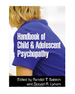 Image of the book cover for 'Handbook of Child and Adolescent Psychopathy'