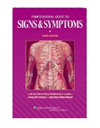 Image of the book cover for 'PROFESSIONAL GUIDE TO SIGNS & SYMPTOMS'