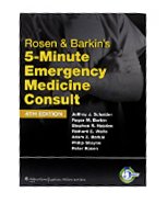 Image of the book cover for 'ROSEN & BARKIN'S 5-MINUTE EMERGENCY MEDICINE CONSULT'