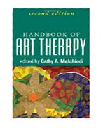 Image of the book cover for 'HANDBOOK OF ART THERAPY'