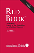 Image of the book cover for 'Red Book: 2018–2021 Report of the Committee on Infectious Diseases'