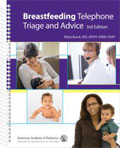 Image of the book cover for 'Breastfeeding Telephone Triage and Advice'