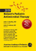 Image of the book cover for '2019 Nelson's Pediatric Antimicrobial Therapy'