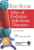 Image of the book cover for 'Red Book Atlas of Pediatric Infectious Diseases'