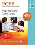 Image of the book cover for 'PCEP Book 2: Maternal and Fetal Care'