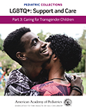 Image of the book cover for 'Pediatric Collections: LGBTQ+: Support and Care'