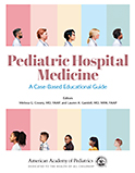 Image of the book cover for 'Pediatric Hospital Medicine'