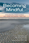 Image of the book cover for 'Becoming Mindful'