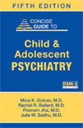 Image of the book cover for 'Concise Guide to Child and Adolescent Psychiatry'