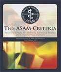 Image of the book cover for 'The ASAM Criteria'