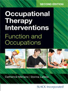 Image of the book cover for 'Occupational Therapy Interventions'
