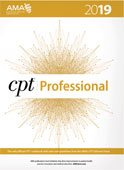 Image of the book cover for 'CPT 2019 Professional Edition'