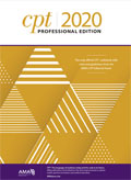 Image of the book cover for 'CPT 2020 Professional Edition'