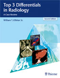 Image of the book cover for 'Top 3 Differentials in Radiology'
