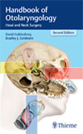 Image of the book cover for 'Handbook of Otolaryngology'