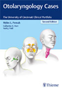 Image of the book cover for 'Otolaryngology Cases'