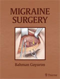 Image of the book cover for 'Migraine Surgery'