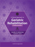 Image of the book cover for 'A Clinical Approach to Geriatric Rehabilitation'