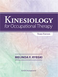 Image of the book cover for 'Kinesiology for Occupational Therapy'