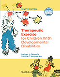 Image of the book cover for 'Therapeutic Exercise for Children With Developmental Disabilities'