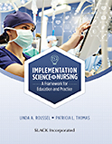 Image of the book cover for 'Implementation Science in Nursing'