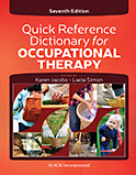 Image of the book cover for 'Quick Reference Dictionary for Occupational Therapy'