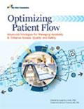 Image of the book cover for 'Optimizing Patient Flow'